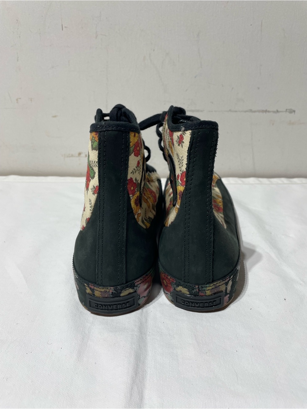 Converse Chuck Taylor Sasha High Floral Bloom Womens 8 563486C RARE Whimsigoth - Picture 10 of 16